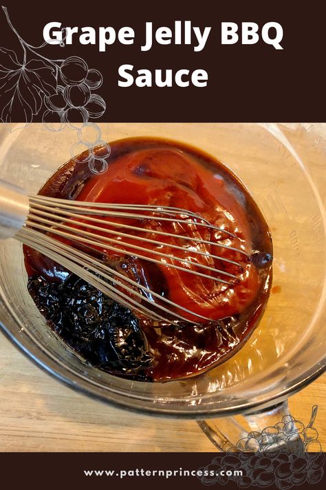 Bbq Sauce And Grape Jelly Chicken, Affordable Appetizers, Grape Jelly Bbq Sauce, Home Made Bbq Sauce, Pork Tenderloin Marinade, Barbeque Sauce Recipe, Easy Bbq Sauce, Make Bbq Sauce, Southern Recipes Desserts