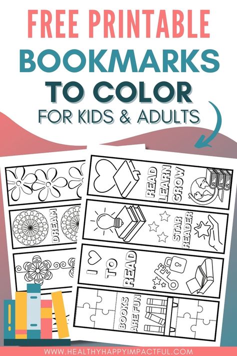 Library Book Marks Printable Bookmarks, Colouring Bookmarks Free Printable, Free Bookmark Template Printables, Kindness Bookmarks Free Printable To Color, Library Bookmarks Free Printables, Book Mark Coloring Pages, Free Coloring Bookmarks Printable, Free Library Printables, Free Book Marks Printable Bookmarks