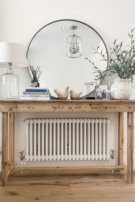 Living Room Radiator, Radiator Ideas, Radiators Living Room, Column Radiator, Hello Sunday, Cosy Room, Cosy Living Room, Hall Decor, Entrance Decor