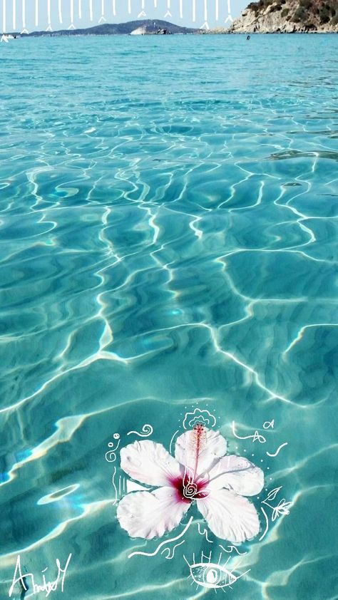 #beach #summer #enjoylife #happyness #vibes #ocean #vsco Beach Wallpaper Iphone, Wallpaper Estetika, Beach Wallpaper, Summer Wallpaper, Corfu, Beach Aesthetic, Blue Water, Phone Backgrounds, Pretty Pictures