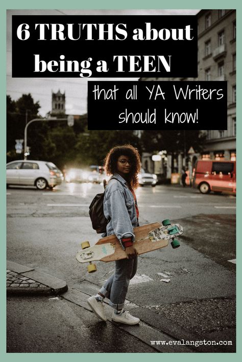 6 teenage truths: hallmarks of what it's like to be an American teen.  And important points for YA writers to keep in mind. Menulis Novel, Author Tips, School Diary, Writer Tips, Writing Things, American Teen, Writing Characters, Teaching Life, Writing Stuff