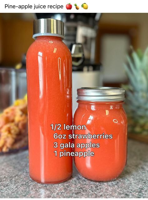 Fruit Lemonade, Fresh Juice Recipes, Inflammation Recipes, Healthy Juicer Recipes, Mix Fruit, Fruit Juice Recipes, Healthy Juice Drinks, Juice Cleanse Recipes, Fruit Smoothie Recipes Healthy