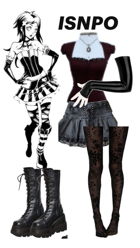 vampire kisses Ropa Punk Rock, Vampire Clothes, Goth Outfit, Grunge Goth, Swaggy Outfits, Alternative Outfits, Goth Outfits, Really Cute Outfits, Edgy Outfits