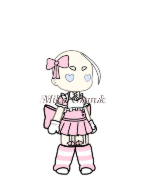 Gacha Life Pink Outfits, Pink Gacha Life Outfits, Gacha Club Ideas Clothes Y2k, Preppy Gacha Club Outfits, Gacha Pink Outfits, Pink Gacha Club Outfits, Kawaii Gacha, Gachalife Girl Outfits, Gacha Fits