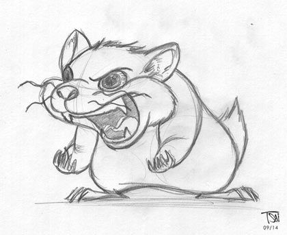 Angry Sketch, Angry Hamster, Hamster Drawing, Drawing Lighting, Hamster Cartoon, Dog Characters, Angry Cartoon, Mouse Sketch, Idle Game