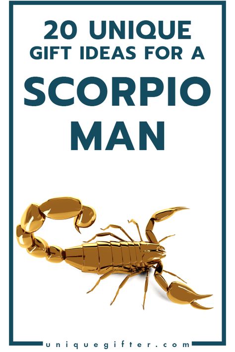 Superb Gift Ideas for a Scorpio Man | Men's Horoscope Gift | Presents for my Boyfriend | Gift Ideas for Men | Gifts for Husband | Birthday | Christmas 50th Birthday Gag Gifts, 40th Birthday Quotes, Scorpio Gifts, Scorpio Man, Scorpio Birthday, Superhero Gifts, Scorpio Woman, Scorpio Men, Birthday Gifts For Husband