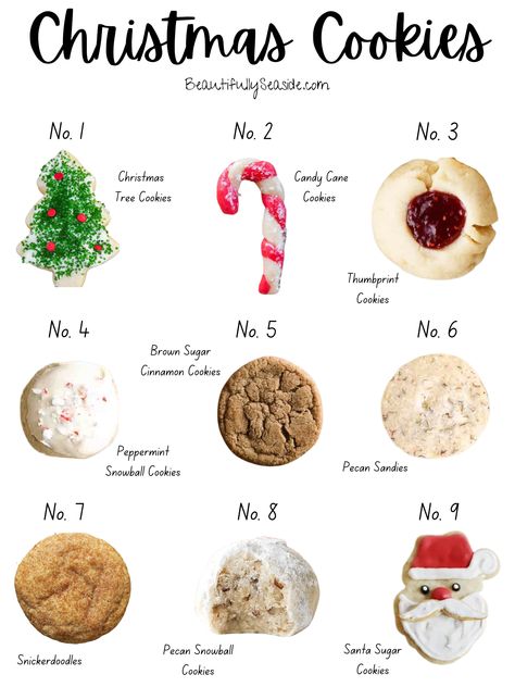 Different Types Of Christmas Cookies, Holiday Cookie Assortment, Christmas Tray Treats, Christmas Cookie Variety, Crumbl Christmas Flavors, Things To Bake At Christmas, How To Use A Cookie Stamp, Christmas Cookie Hacks, Christmas Cookies Recipes Easy Kids