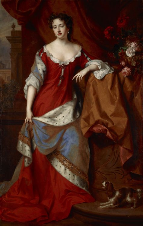 Portrait of Princess Anne by William Wissing and Jan van der Vaart around 1683 A.D. House Of Stuart, Prins William, John Everett Millais, Second Wife, Duchess Of York, Queen Of England, Princess Anne, Art Uk, British History