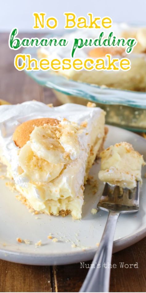 If you’re looking for the perfect dessert, look no further! This delicious and easy No Bake Banana Pudding Cheesecake is simple to make and full of flavor. It’s creamy and rich and has the perfect blend of banana, vanilla, and cheesecake flavor without being overpowering. Easy No Bake Banana Pudding, No Bake Banana Pudding Cheesecake, Banana Pudding Desserts, Easy Banana Pudding, No Bake Banana Pudding, Homemade Banana Pudding, Pudding Cheesecake, Banana Dessert Recipes, Banana Pudding Cheesecake