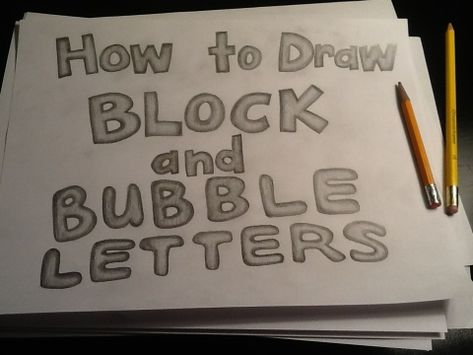 Never have been as good at this as my daughter! Hours Drawing, Bubble Drawing, Publishing A Book, Elementary Art Rooms, Bubble Letter Fonts, Different Lettering, Creative Letters, Bubble Font, 4th Grade Art