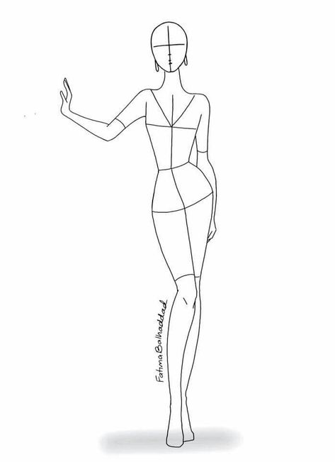 Illustration Poses, Fashion Illustration Template, Fashion Model Drawing, Croquis Fashion, Fashion Figure Templates, Fashion Illustration Poses, Fashion Model Sketch, Illustration Tutorial, Fashion Figure Drawing