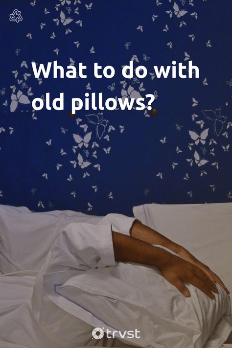 "What to do with old pillows?"- Pillows provide that extra comfort that makes sleeping in bed and sitting on the couch more enjoyable. They help prevent joint pain and stiffness caused by lying or sitting in one position for a long time. Pillows are great, but they don't last forever. So if you’re wondering what... #trvst #guide #waste&recycling #recycling #upcycling #changetheworld #earthdayeveryday #collectiveaction #refurbished #planetearthfirst #waste #beinspired #reduce Pillow Recycle Ideas, What To Do With Old Pillows, Recycled Pillows, Why Recycle, Pillows Ideas, Sitting On The Couch, Textile Recycling, Kneeling Pad, Waste Recycling