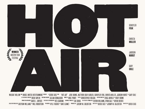 Air Movie, Title Inspiration, Dribbble Design, Typography Layout, Matthew Gray Gubler, Title Design, Poster Layout, Graphic Design Inspo, Title Card