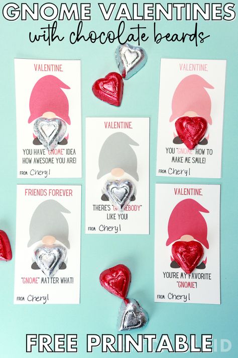 Grab this free printable along with a bag of heart chocolates or heart erasers for a great class Valentine card idea! Sweet treat of chocolate or an eraser for a non-candy option! All supplies linked and easy to follow tutorial! #valentinesday #freeprintable #printablevalentine #valentinecard Chocolate Heart Valentine Free Printable, Free Valentine Cards, Free Printable Valentines Cards, Valentines Diy Kids, Valentine Heart Card, February Crafts, Printable Valentines Day Cards, Valentine Messages, Valentine's Ideas