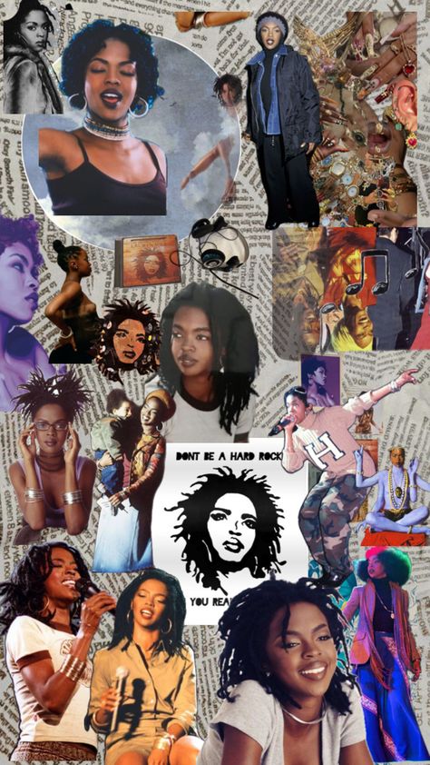 Lauryn Hill core poster for fans Erykah Badu And Lauryn Hill, Lauryn Hill 90s Aesthetic, Black 90s Aesthetic Fashion, Lauren Hill Aesthetic Outfit, Ms Lauryn Hill Wallpaper, Lauryn Hill Girl Aesthetic, 90s Rap Aesthetic Women, 90s Life Aesthetic, Lauren Hill Outfits