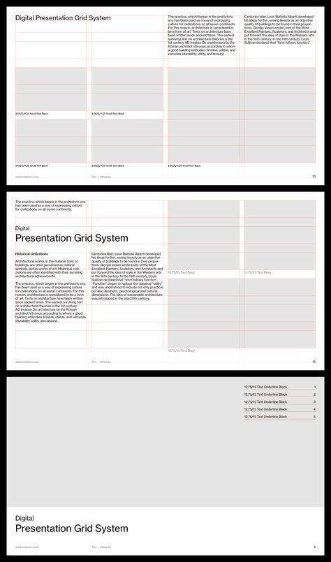 Presentation design layout grid system for Adobe InDesign Grid Presentation Design, Indesign Presentation Layout Templates, Horizontal Grid Layout Design, Slide Layout Design Presentation, Presentation Grid Layout, Type Of Design Styles, 16:9 Layout Design, Design Thesis Layout, Slide Deck Design Presentation