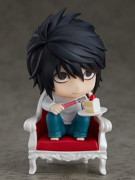 Anime Figurine, Nendoroid Anime, Popular Manga, L Lawliet, Light Yagami, Toy Art, Art Manga, Anime Accessories, Anime Figurines