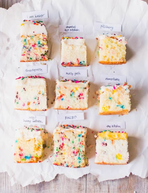 Best Funfetti Cake, Funfetti Cake Mix, Blueberry Lemon Cake, Cupcakes Decorados, Confetti Cake, Cake Chocolat, Slow Cooker Desserts, Cheesecake Cupcakes, Funfetti Cake