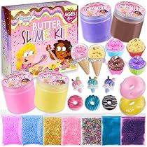 Ice Cream Donut, Slime Making Kit, Sparking Joy, Cream Donut, Slime Kits, Cupcake Accessories, Slime Making, Cupcake Container, Playing With Slime