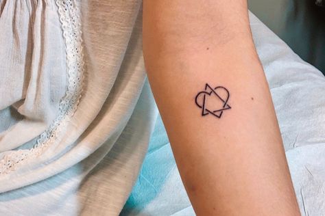 Small Adoption Tattoo, Foster Parent Tattoo, Adoptee Tattoo, Adoption Tattoo Ideas Symbols, Adoption Symbol Tattoo With Flowers, Adopted Tattoo Ideas, Adoption Tattoo Ideas Adoptive Parents, Adopted Tattoo, Ava Tattoo