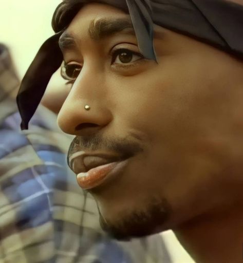 Tupac Nose Piercing, 2pac Nose Piercing, Man With Nose Piercing, Nose Ring Men Black, Guy With Nose Piercing, Men’s Peircings, Nose Piercing Men Black, Nose Piercing Men Studs, Men’s Nose Piercing