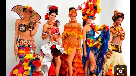 Havana Nights Party Outfit, Tiki Party Outfit, Tropical Party Outfit, Havanna Nights Party, Cuban Dress, Carmen Miranda Costume, Havana Nights Theme, Havana Party, Cuban Party