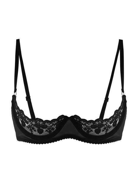 PRICES MAY VARY. Womens Sheer Floral Lace Underwired Bra Underwear Unlined Brassiere Made of soft fabric, breathable, skin-friendly, comfy to touch and wear Scalloped sheer floral lace cups, underwire design provide a good support Adjustable spaghetti straps and back hook-and-eye closure for a better fit Perfect for date night, wedding night, Valentine's Day gift, anniversary, etc Set Include: 1x Bra  Condition: New with tag  Material: 60% Lace, 40% Mesh    Tag No.---|---Recommended Size---|---- Costume Bra, Womens Cosplay, Half Cup Bra, Lace Lingerie, Spring Shoes, Bra Styles, Bra Cups, Women Lace, Lace Bra