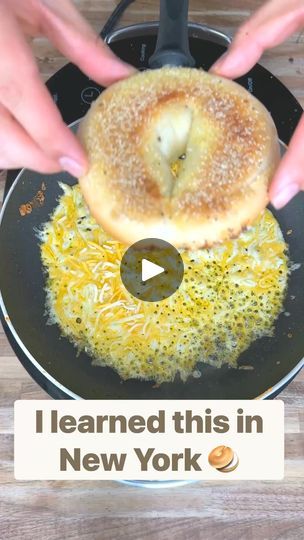 1.5K views | Sink your teeth into a mouthwatering breakfast bagel sandwich! | Cooking With The Vu Fam Bagel And Lox Sandwich, Sandwich Bagel Ideas, Bagel Uses, Mini Bagel Breakfast Sandwiches, Mini Bagel Recipes Lunch Ideas, Open Face Bagel Sandwich, Leftover Bagel Ideas, Meals With Bagels, Everything Bagel Breakfast Sandwich