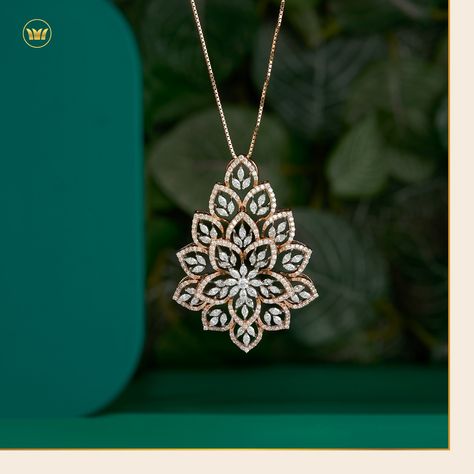 More than just a necklace, it's a statement piece. Shine brighter than ever before with this dazzling diamond necklace. #VMMuslunkar #BridalJewellery #GoldJewellery #BridalCollection #WeddingShopping #collection #offers #shopping #weddingday Gold Lockets, Ballet Hairstyles, Diamond Jewelry Set, Diamond Pendent, Diamond Pendants Designs, Diamond Mangalsutra, Fancy Jewelry Necklace, Pendant Sets, Diamond Earrings Design