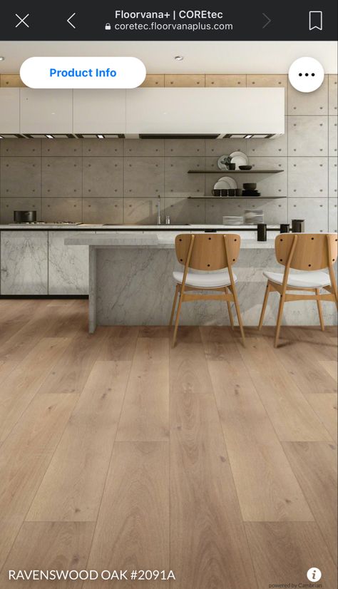 Coretec Ravenswood, Ravenswood Oak Coretec, Coretec Ravenswood Oak, Oak Lvp Flooring, Ravenswood Oak, Light Grey Hardwood Floors, Futuristic Cafe, Flooring Lvp, Apartment Layouts