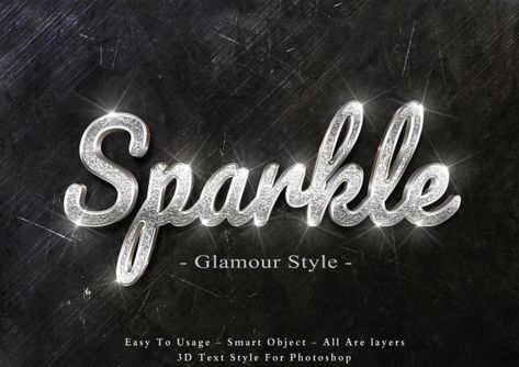 3d silver sparkle text style effect | Premium Psd #Freepik #psd #logo #abstract #texture #typography Texture Typography, Sparkle Text, Watercolor Text, 3d Type, Sweet Texts, 3d Text Effect, Inspirational Text, 3d Text, Abstract Texture