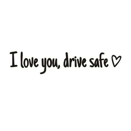 PAVEOS I Love You Driving Safe Mirror Sticker Drive Safe I Love You Sticker With Heart For Rearview Mirror Window Vinyl Decal Car Accessories And Driver Gift Features: The "I Love Your Driving " sticker is a to show your special person that about them. This is the him or her in any occasion, making you a special person and knowing that about his or her . This vinyl is suitable for vehicles, glass, , laptops, coffee cups, mugs, and snowman cups. ( applicable to manually cleaned cups) Product Desc Cricut Car Decals Mom, Cute Car Stickers Window Decals, Car Decals Unique, Car Decal Svg, Snowman Cups, Car Interior Storage, Car Mirror Decals, Cute Car Decals, Driving Quotes