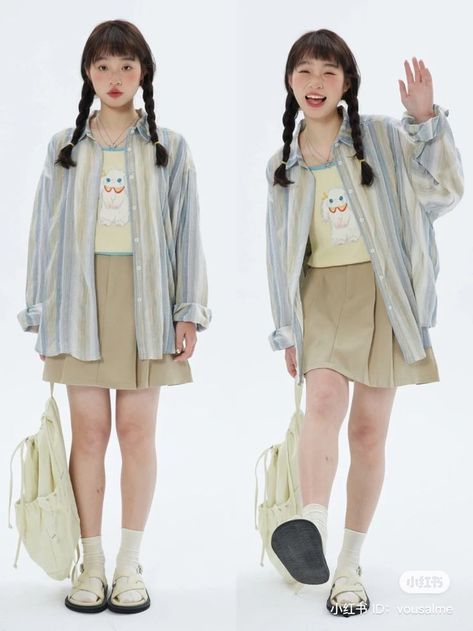 2000s Japanese Fashion, 일본 패션, Kawaii Fashion Outfits, Japanese Outfits, Girly Outfits, Looks Vintage, Japanese Fashion, Cute Casual Outfits, Aesthetic Clothes