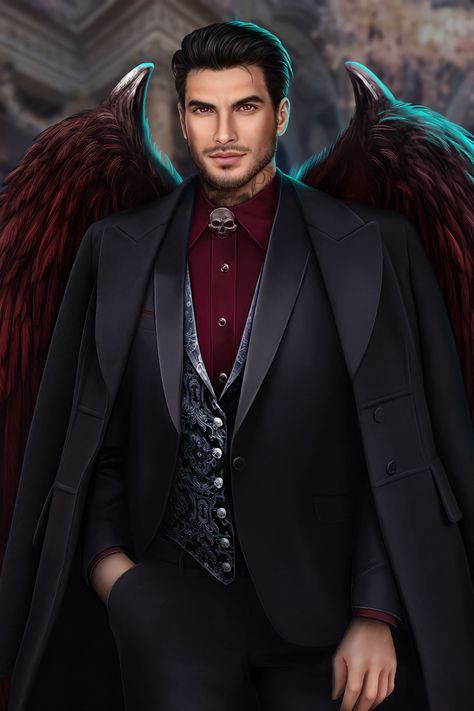 Göklerin Sırrı Lucifer, Lucifer Romance Club, Romance Club Lucifer, Easy Dragon Drawings, Dark Materials, My Fantasy World, Vampire Art, Dark Material, Interactive Stories