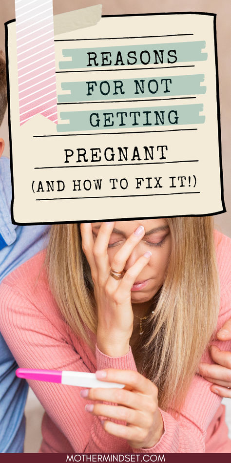 pin for reasons for not getting pregnant, frustrated woman with pregnancy test and husband holding her Ways To Get Pregnant Faster, Pregnancy After 40, Fertility Prayer, Help Getting Pregnant, Trouble Getting Pregnant, How To Conceive, Chances Of Pregnancy, Ways To Get Pregnant, Chances Of Getting Pregnant