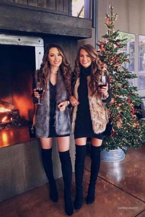 Christmas Outfit Women Holiday, Christmas Outfits Teens, Holiday Outfits Thanksgiving, Christmas Outfits Dressy, Christmas Eve Outfit, Christmas Outfit Inspiration, Winter Mode Outfits, Holiday Outfits Summer, Outfit Elegantes