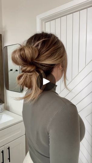 Claw Clip Bun, Clip Bun, Ponytail Ideas, Natasha Bedingfield, Two Buns, Messy Bun Tutorial, Easy Hair Updos, Easy Hair, Girly Stuff