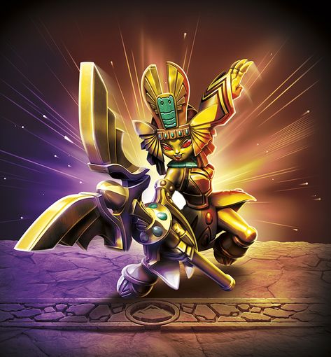 Golden Queen (Sensei) - Visit us at SkylanderNutts.com for more information on the Golden Queen including retailers, reviews, unboxing gameplay videos and more. Skylanders Characters, Skylanders Imaginators, Mirror's Edge, Golden Queen, Game Life, Slumber Party Games, Evil Villains, Royal Guard, Architecture Tattoo