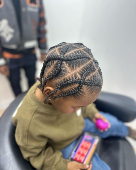 Monaca Rush | Little Boy Feeders ❗️ Pop Smoke CrissCross style! #stylesbymonaca #stitchbraids #kidsstyles #atlantastylist #atlquickweaves… | Instagram Pop Smock Braids Boys, Baby Boy Braids Toddler Hair Black, Quick Boy Braid Hairstyles, Mixed Toddler Hairstyles Boy, Braided Boys Hairstyles Kid Hair, Braids On Little Boys, Braids For Baby Boys, Little Boy Cornrows, Braids For Mixed Boys