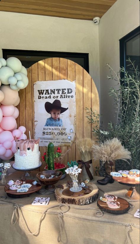 // w e s t e r n Rodeo Birthday Dessert Table, 1st Rodeo Dessert Table, 1st Rodeo Table Decor, Rodeo Desert Table, Rodeo Candy Table, First Rodeo Birthday Table Decor, My First Rodeo Dessert Table, First Rodeo Table Decor, Cowboy Dessert Table