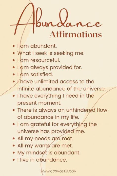 Prosperity Affirmations, Healing Journaling, Healing Spirituality, Chakra Affirmations, Healing Affirmations, Attraction Affirmations, Affirmations For Happiness, Abundance Affirmations, Wealth Affirmations