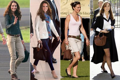 Kate Middleton Longchamp, Longchamp Tote Bag, Kate Middleton Style Outfits, Long Champ, Kate Middleton Dress, Longchamp Tote, French Luxury Brands, Noble Lady, Charlotte Casiraghi