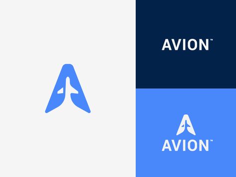 Avion logo 2018 Airline Logo Design, Airport Logo, Airplane Logo, Travel Logo Design, Plane Logo, Flight Logo, Aviation Logo, Travel Agency Logo, Logo Monogramme