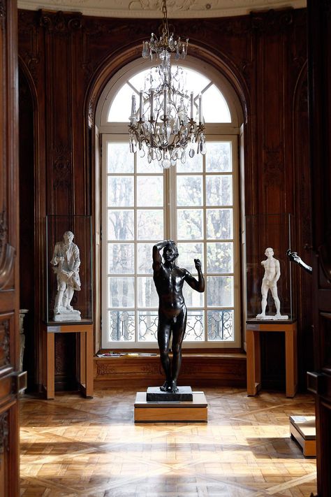 Rodin Museum Paris, Paris Interiors, Rodin Museum, Camille Claudel, God Father, Auguste Rodin, Light Academia, Hotel Design, Pablo Picasso