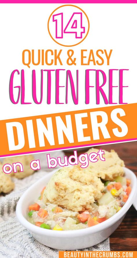 Cheap Gluten Free Meals, Gluten Free Dairy Free Dinner, Gluten Free Family Meals, Gluten Free Diet Plan, Recipes To Make For Dinner, Gluten Free Dinner Easy, Gluten Free Meal Plan, Healthy Meal Plan, Gluten Free Kids