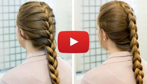 Reverse French Braid, Inside Out French Braid, Reverse French Braids, Easy French Braid, Inside Out Braid, Reverse Braid, French Braids Tutorial, Reverse French, Braid Inspiration