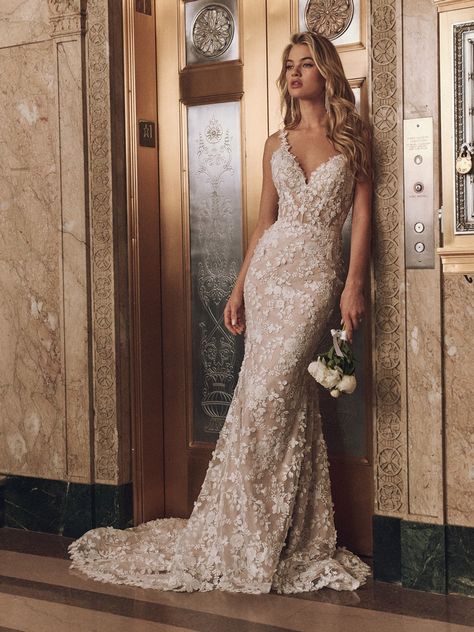 Maggie Sottero - Ladonna Lane | TLC Bridal Boutique Maggie Sottero Bridal, Fingertip Length Veil, Boho Princess, Blush Gown, Ivory Gown, Maggie Sottero Wedding Dresses, Bridal Gowns Mermaid, Wedding Dress Boutiques, Bridal Elegance