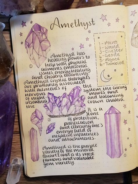 Heading into the week like... requiring a mindful of February amethyst. #BeInspired with healing #journaling + our curated Collection of trending fine art medium @SmartArtBox designed for every artful passion.  Sweet #Valentine gifting 🎨 http://ow.ly/Nrd130lVFbQ Kartu Tarot, Grimoire Book, Spiritual Journals, Wiccan Spell Book, Witchcraft Spell Books, Witch Spell Book, Book Of Shadow, Baby Witch, Witch Books