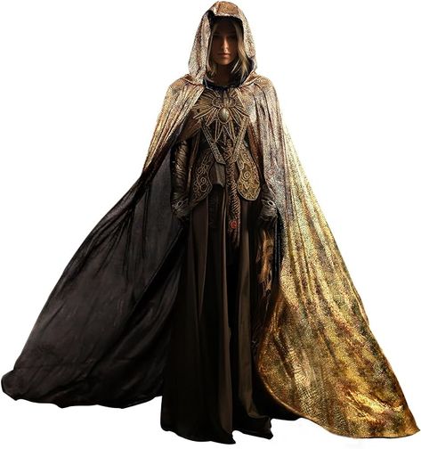 HOMELEX Unisex Black Velvet Adult Cape Full Length Hooded Robe Halloween Cloak Sun And Moon Costume, Witches Costumes For Women, Velvet Cloak, Cape With Hood, Wizard Costume, Hooded Robe, Hooded Cape, Black Witch, Medieval Costume