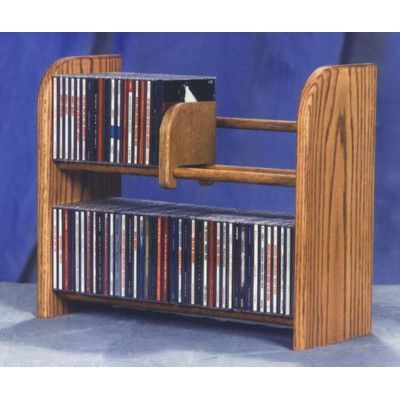 Wood Shed 200 Series 84 CD Multimedia Tabletop Storage Rack Finish: Unfinished Dvd Storage Solutions, Cd Rack, Cd Storage, Dvd Storage, Honey Oak, Wood Shed, Wall Mounted Cabinet, Media Storage, Storage Rack